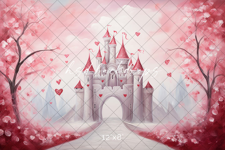 Queen of Hearts Castle - HSD Photography Backdrops 