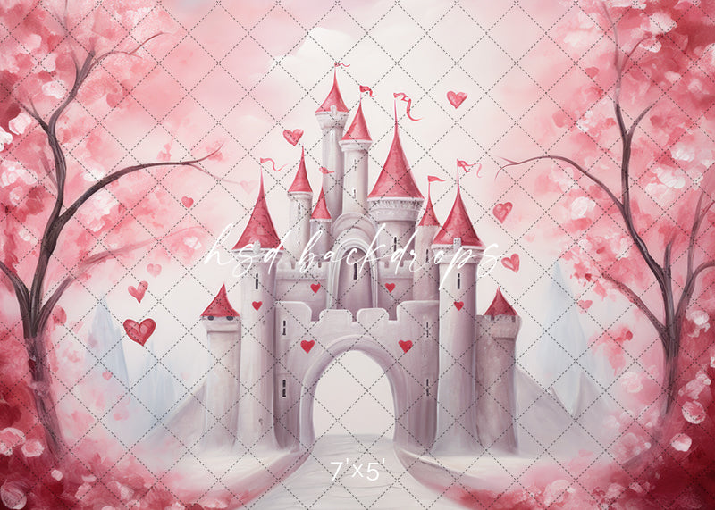 Queen of Hearts Castle - HSD Photography Backdrops 