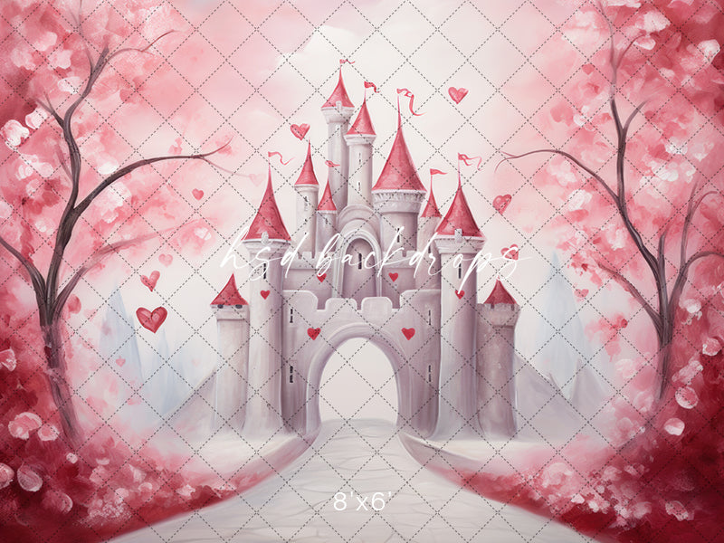 Queen of Hearts Castle - HSD Photography Backdrops 