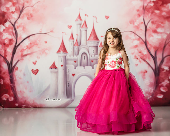 Queen of Hearts Castle - HSD Photography Backdrops 