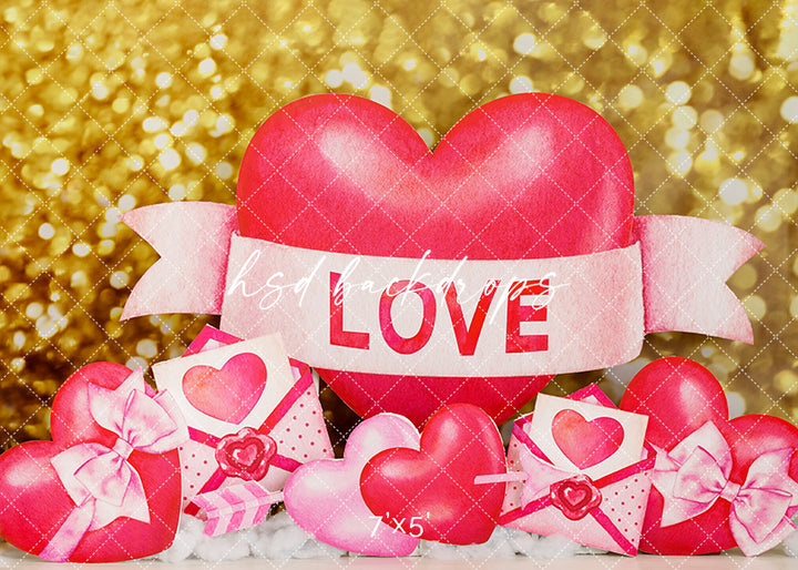 Love Letters - HSD Photography Backdrops 