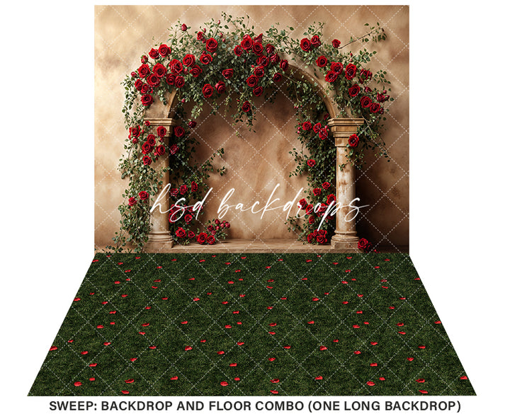 Romantic Roses Arch (sweep options)