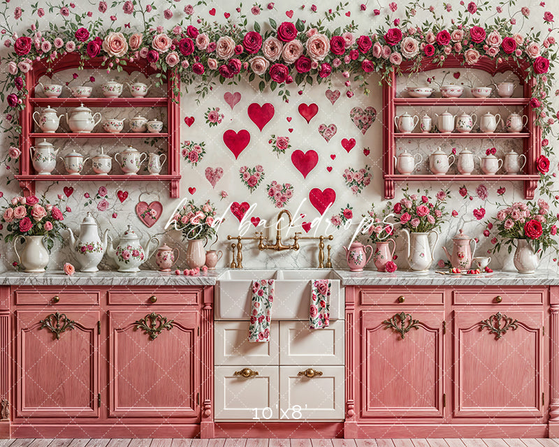 Valentine's Day Room - VD32829 Pink Kitchen