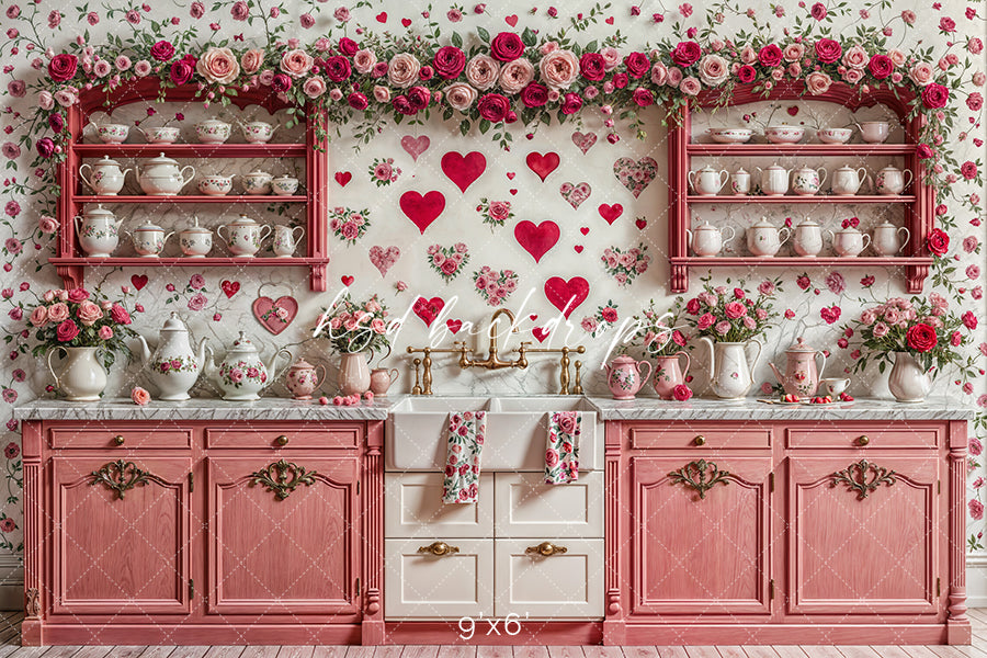 Pink Valentine's Day Kitchen (sweep options)