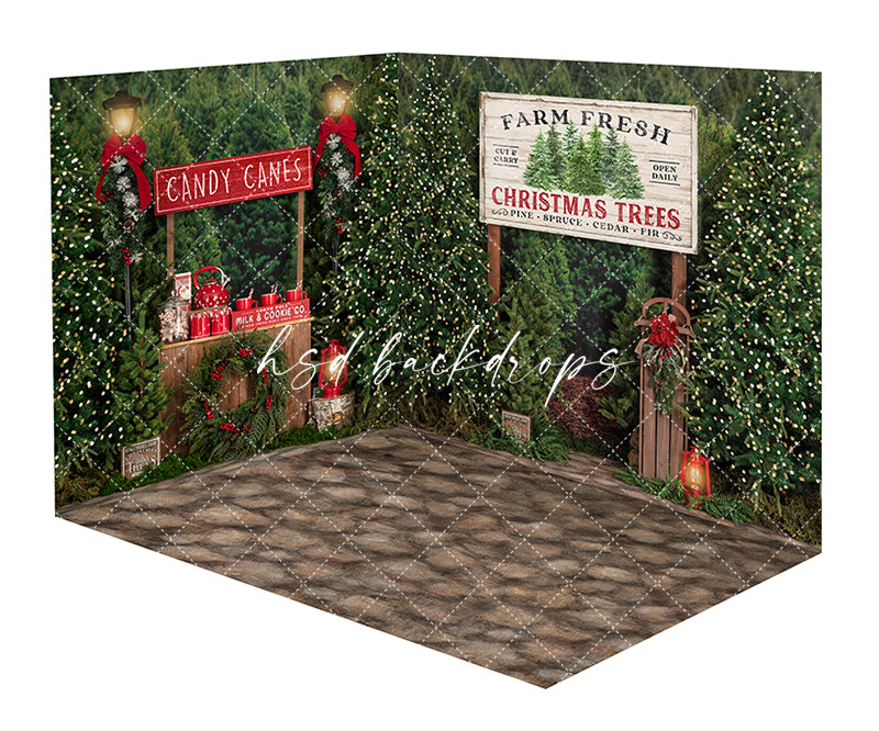 Christmas Room - CHS44041 - HSD Photography Backdrops 