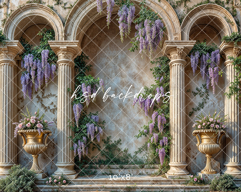 Hanging Wisteria Arches (sweep options)