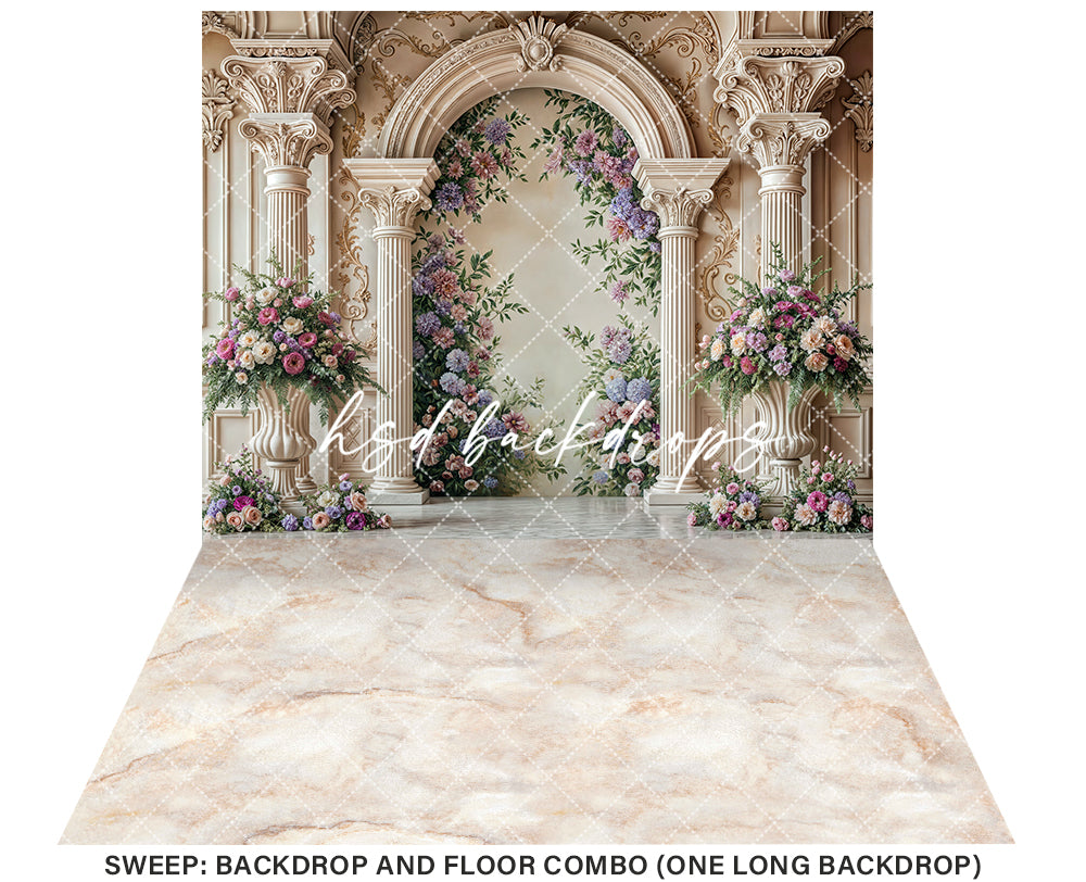 Elegant Arched Columns - Francesca (sweep options)