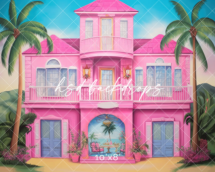 Dolly's Tropical Dreamhouse - HSD Photography Backdrops 