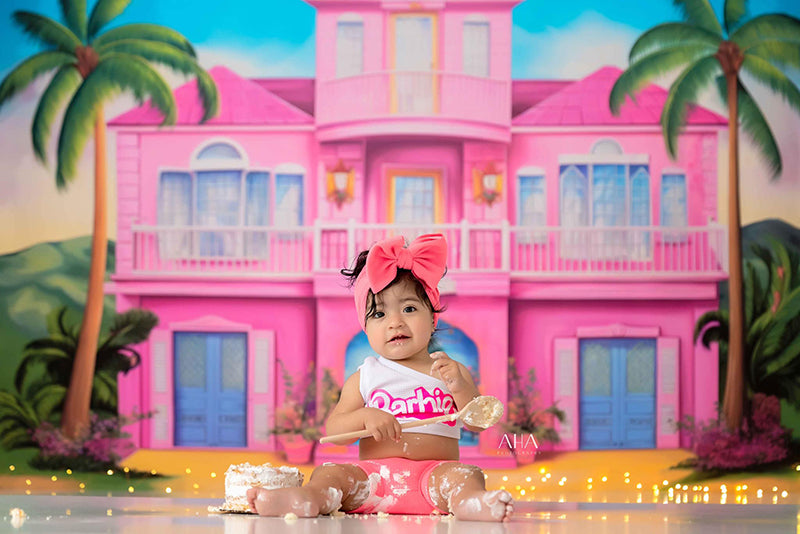 Dolly's Tropical Dreamhouse - HSD Photography Backdrops 