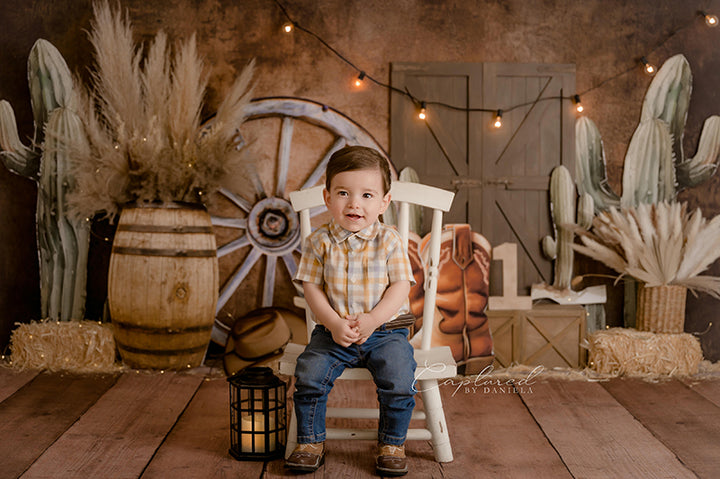 Yellowstone Cowboy - HSD Photography Backdrops 