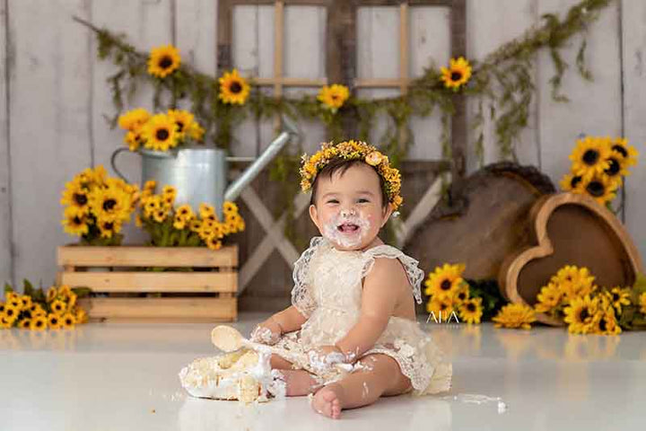 Sunflower Scene - HSD Photography Backdrops 