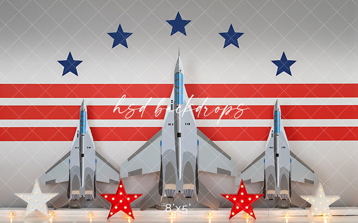 Fighter Jet - HSD Photography Backdrops 