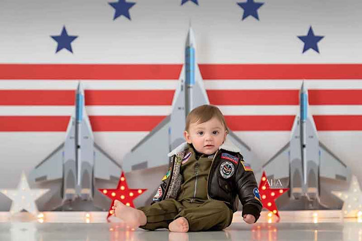 Fighter Jet - HSD Photography Backdrops 