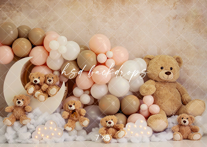 Teddy Bear Birthday - HSD Photography Backdrops 