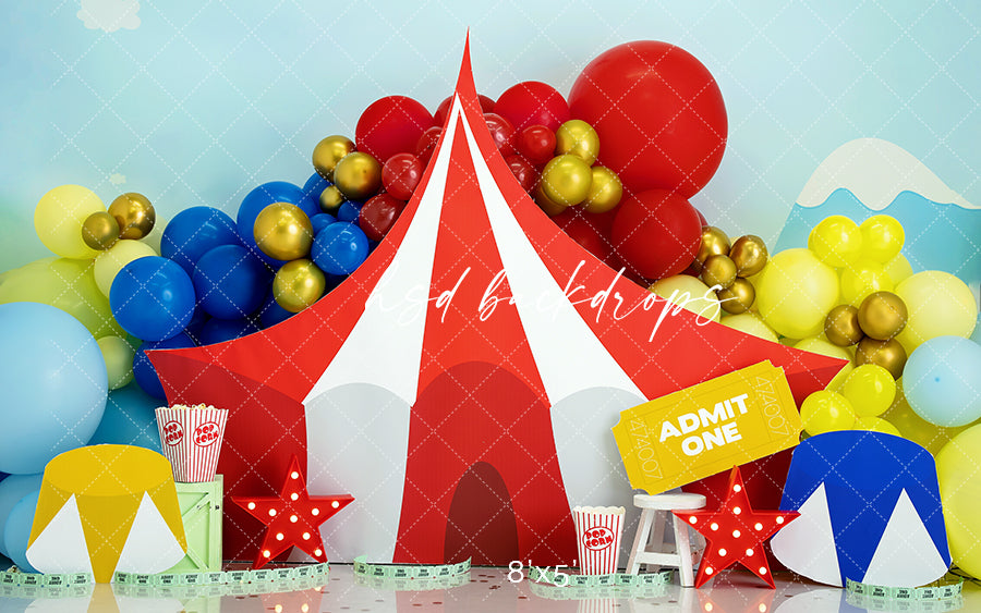 Circus Party - HSD Photography Backdrops 