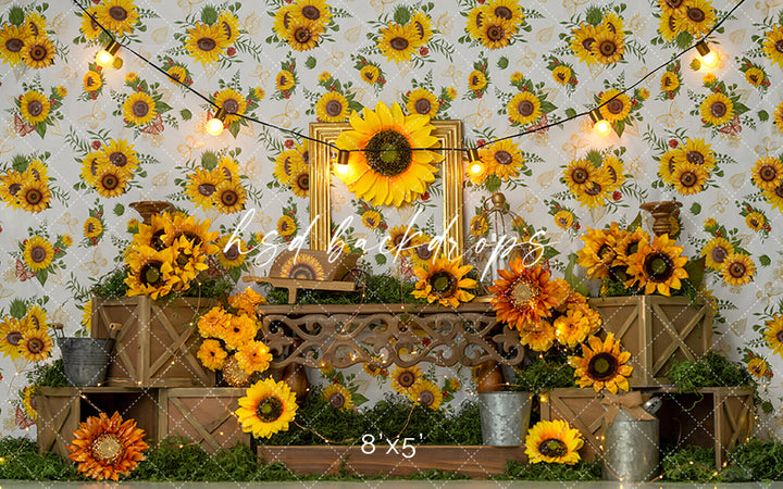 Sweet Sunflowers - HSD Photography Backdrops 