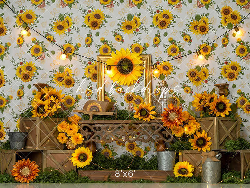 Sweet Sunflowers - HSD Photography Backdrops 