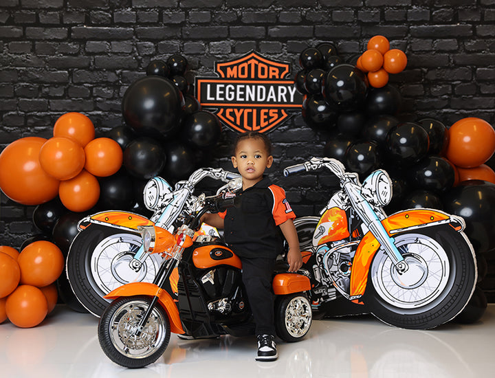 Motorcycle Party - HSD Photography Backdrops 