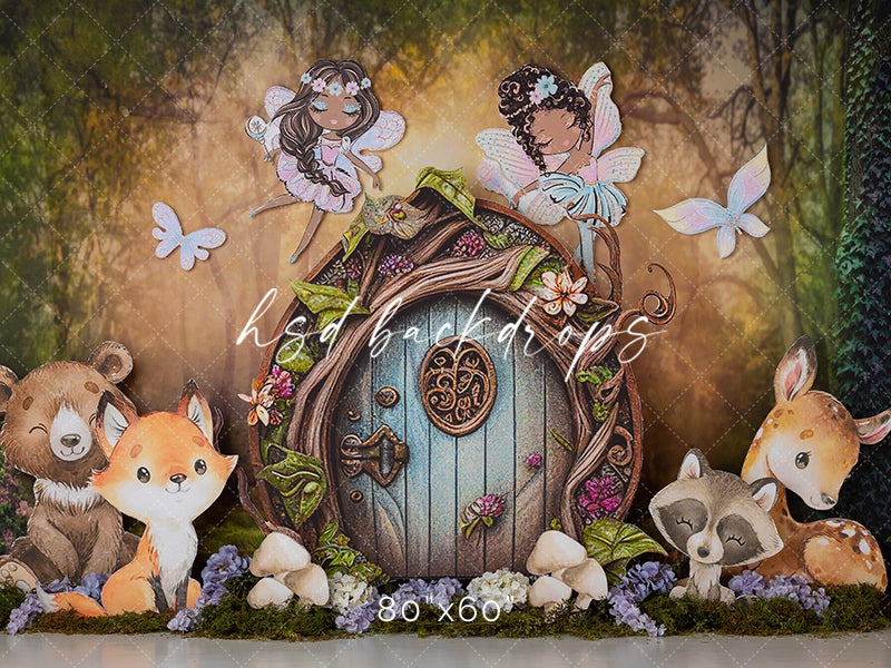 Personalised Wooden Door Signs for Kids with Enchanting Fairy Designs