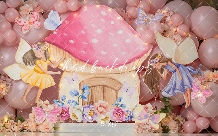 Fairy Garden Party - HSD Photography Backdrops 