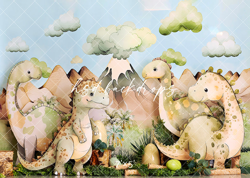 Dinosaur Party - HSD Photography Backdrops 