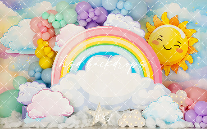 Sunshine & Rainbows - HSD Photography Backdrops 