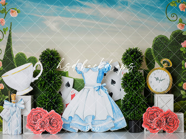 Alice's Wonderland Party - HSD Photography Backdrops 