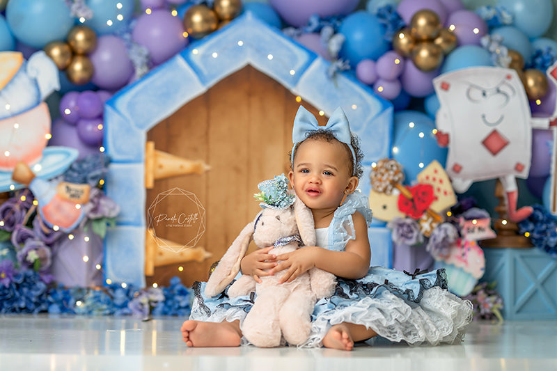 Tea Party in Wonderland - HSD Photography Backdrops 