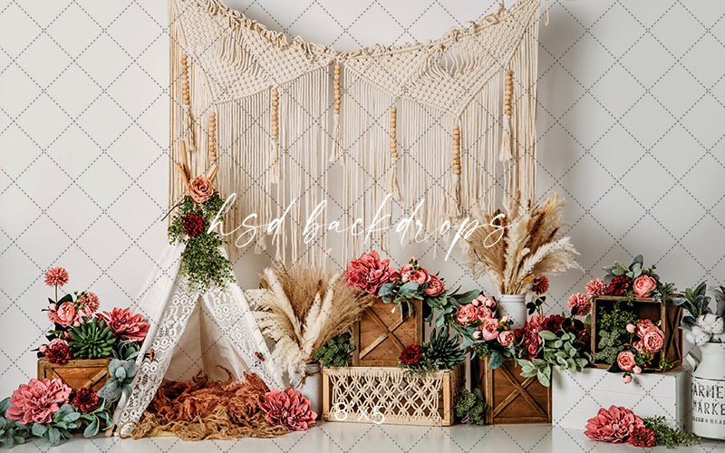 Boho Spring Set - HSD Photography Backdrops 