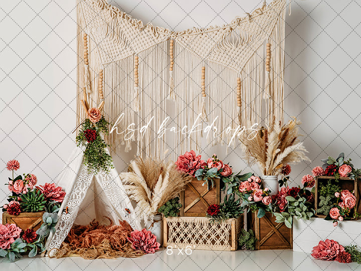 Boho Spring Set - HSD Photography Backdrops 