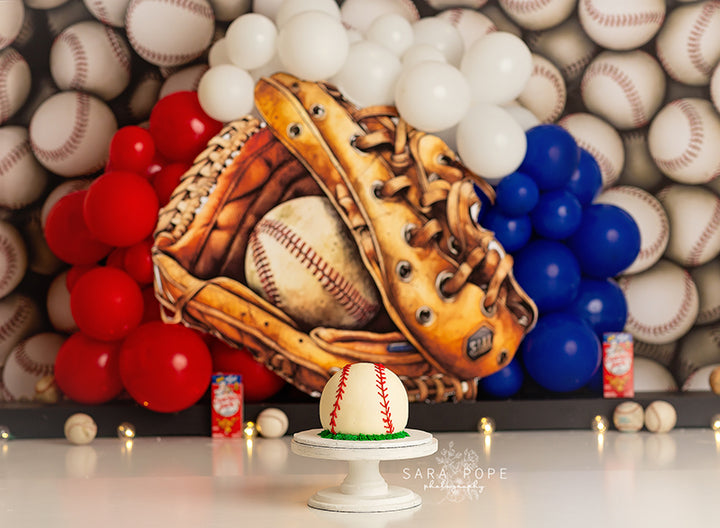 Baseball Birthday - HSD Photography Backdrops 