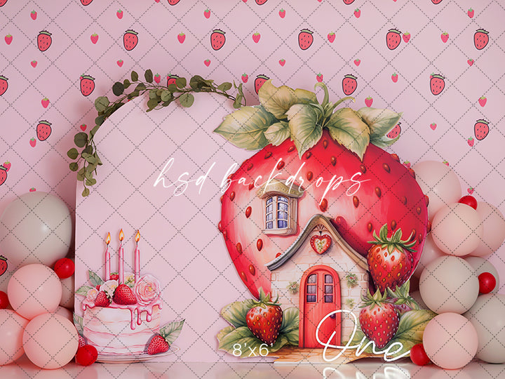 Berry Sweet Birthday (one) - HSD Photography Backdrops 