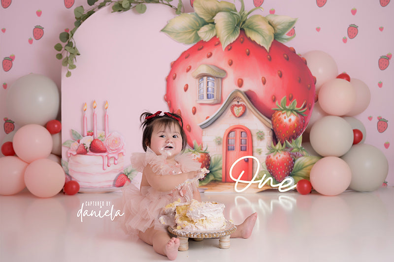 Berry Sweet Birthday (one) - HSD Photography Backdrops 