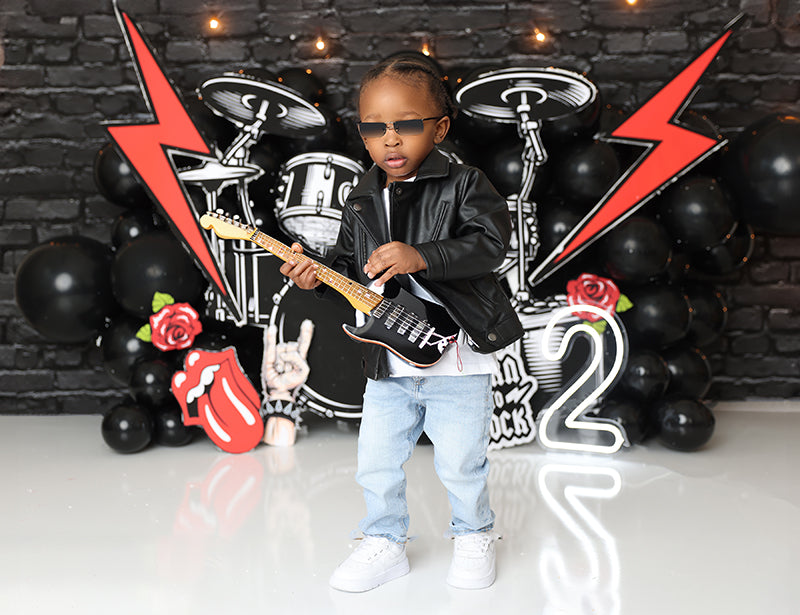 Born 2 Rock - HSD Photography Backdrops 