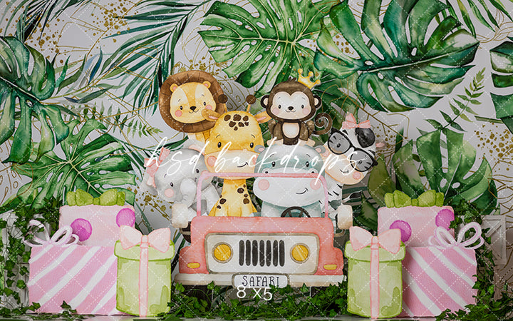 Safari Friends - HSD Photography Backdrops 