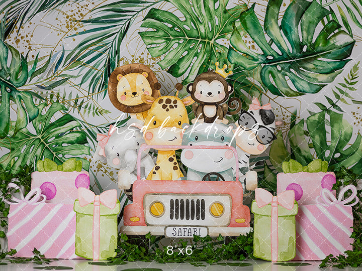 Safari Friends - HSD Photography Backdrops 