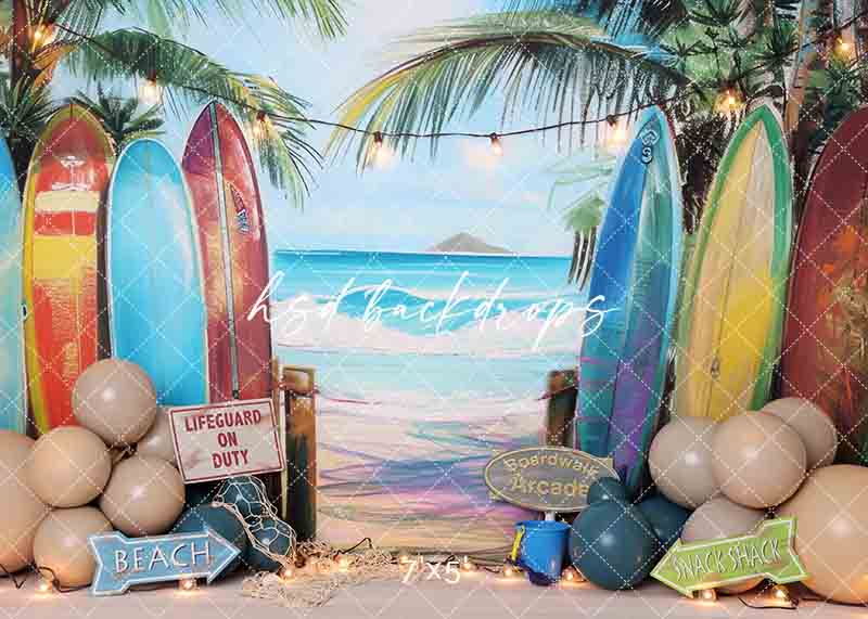 Beach Access - HSD Photography Backdrops 