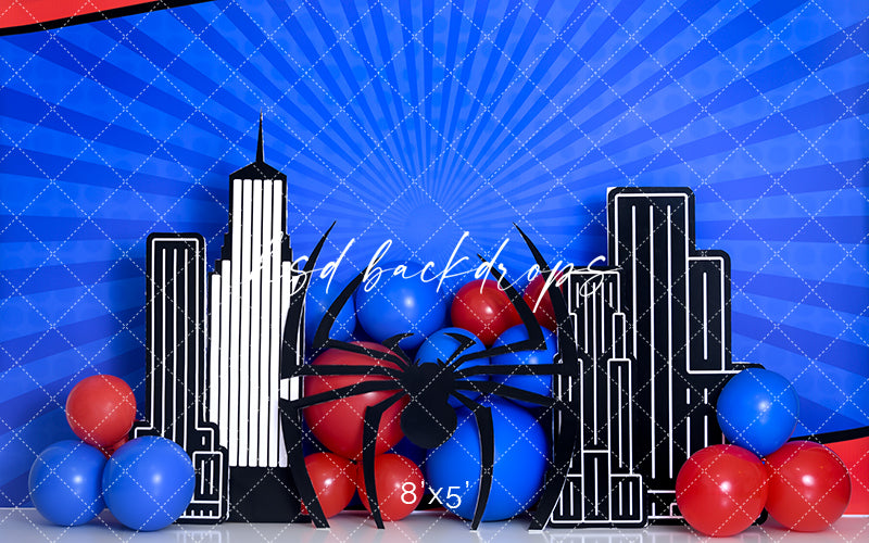 Spider City - HSD Photography Backdrops 