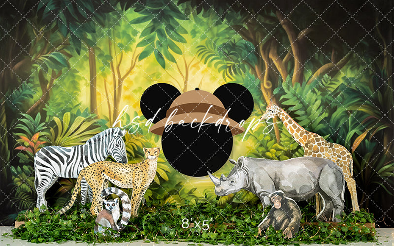 Wild Safari Scene