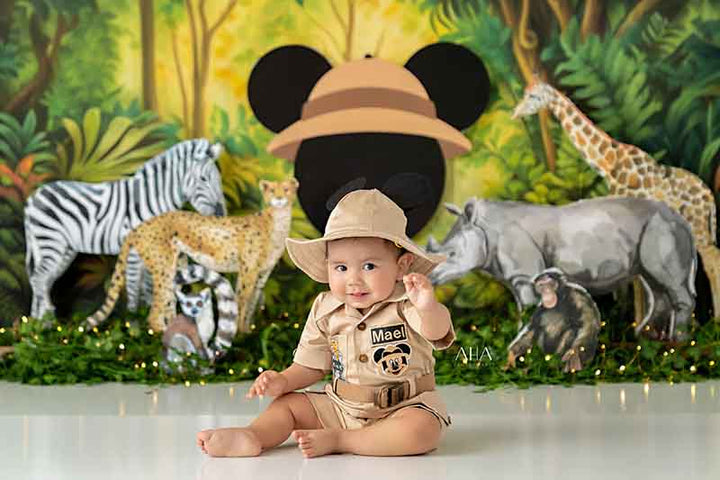 Wild Safari Scene