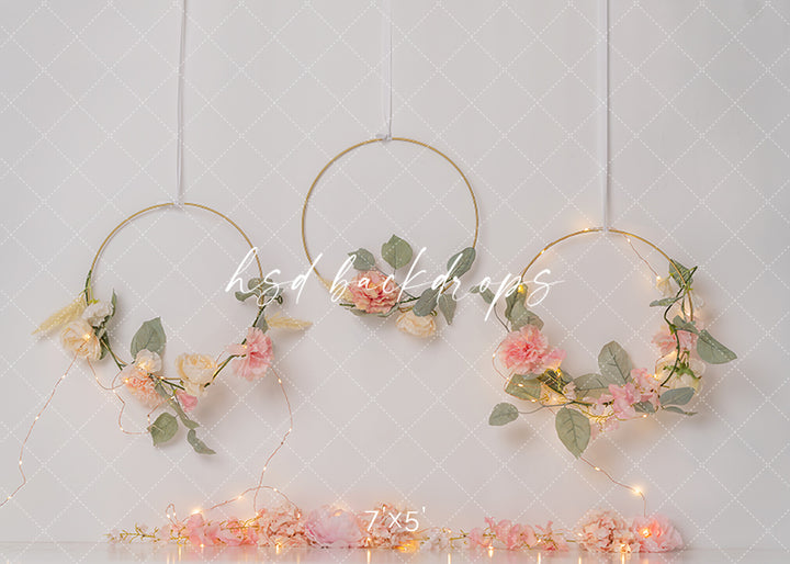 Simply Sweet Floral Hoops