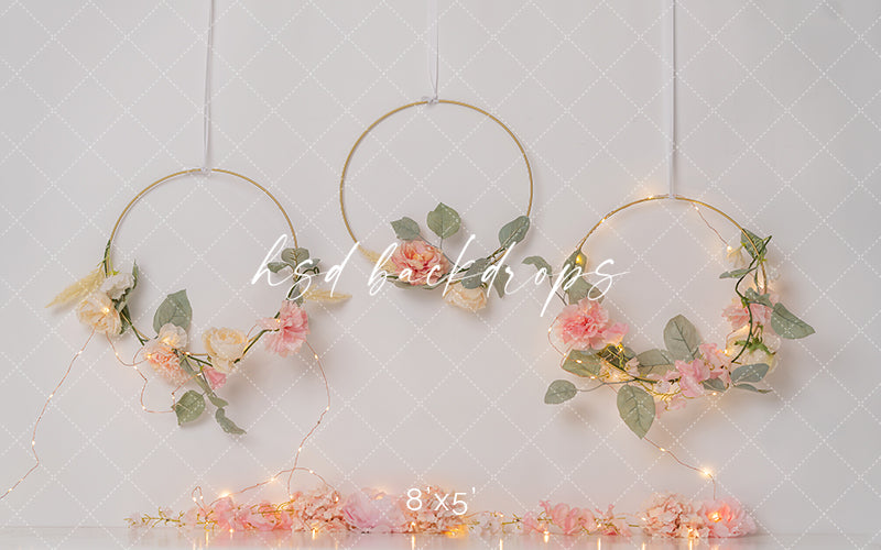 Simply Sweet Floral Hoops