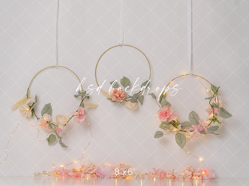 Simply Sweet Floral Hoops