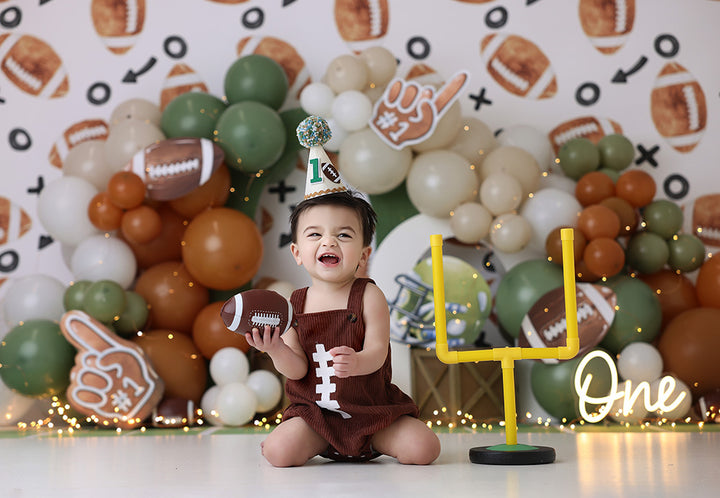 First Touchdown Football Cake Smash