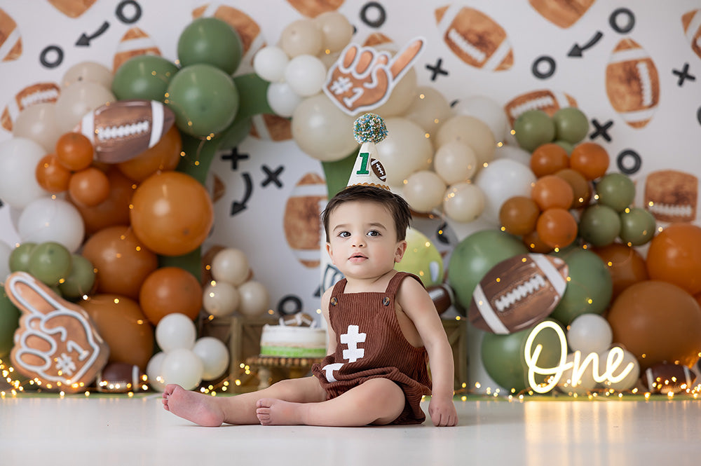 First Touchdown Football Cake Smash