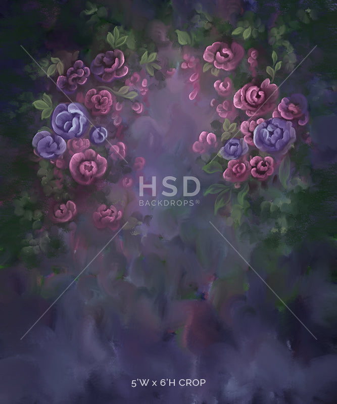 Enchanted Roses - HSD Photography Backdrops 