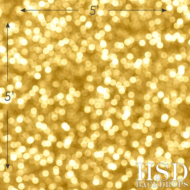 Gold Bokeh - HSD Photography Backdrops 