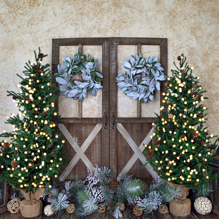 Rustic Christmas - HSD Photography Backdrops 