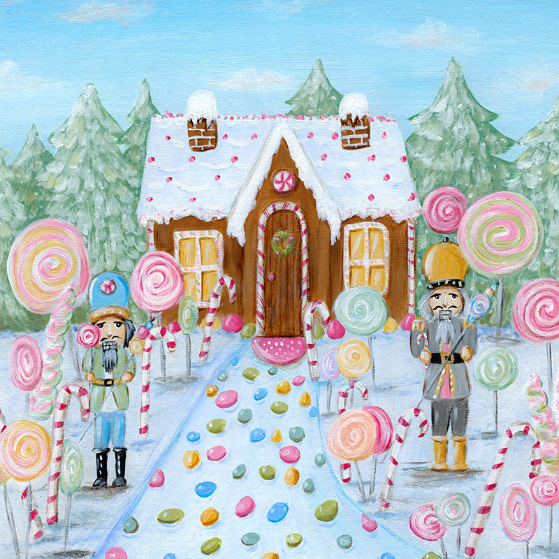 candyland gingerbread house