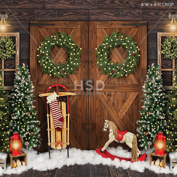 Winter Stroll - HSD Photography Backdrops 